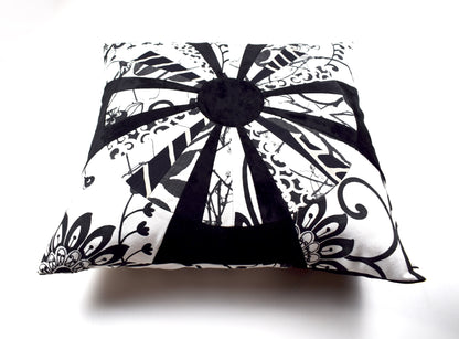 Black and White Pillowcase