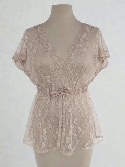 Lace Peplum - Top - PDF Sewing Pattern